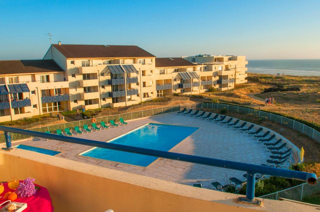 Bleu Marine Vue Sur L'Ocean Apartment Lacanau Luaran gambar